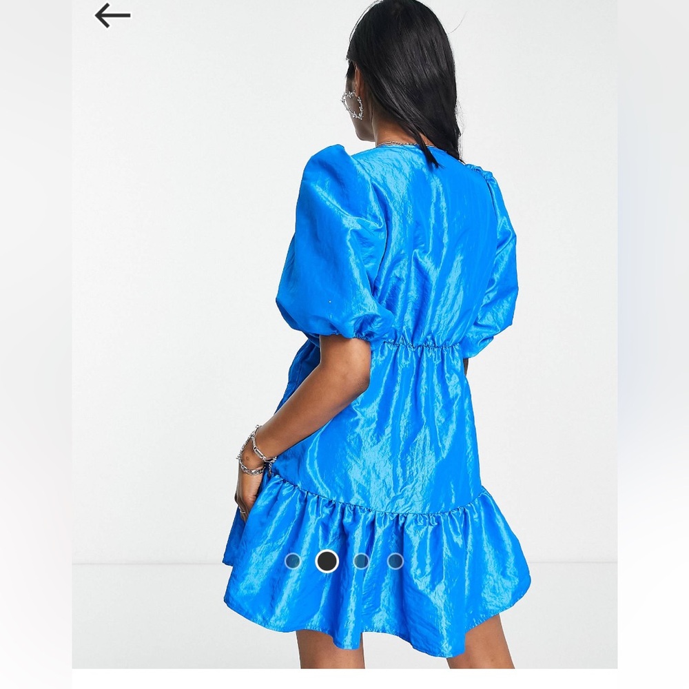 Smocked mini dress - Picture 3 of 7